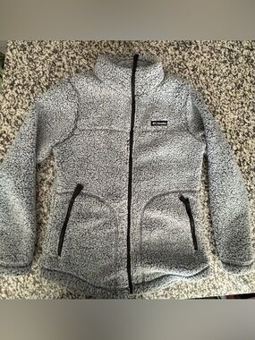 Columbia Kids Gray Sherpa Puffer Jacket